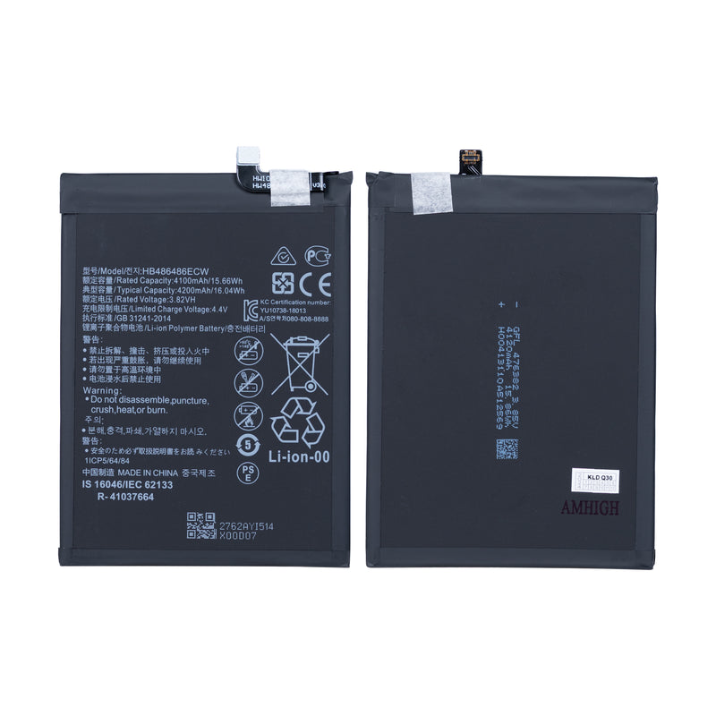 Huawei P30 Pro, Mate 20 Pro Batterie HB486486ECW (OEM)