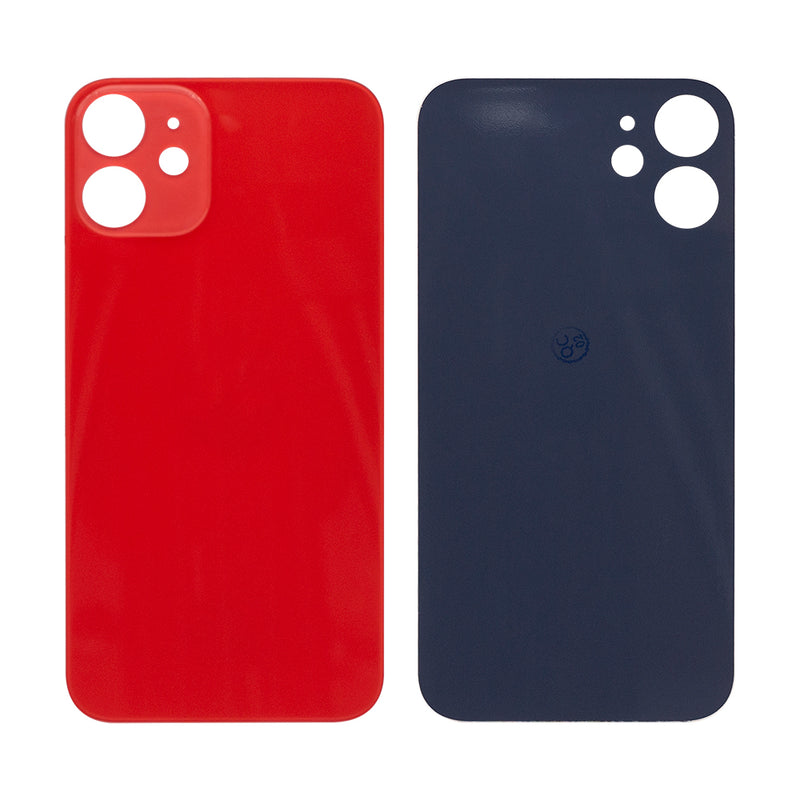 For iPhone 12 Mini Extra Glass Rojo