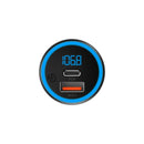 Rixus RXBT26 Car FM Bluetooth Transmitter Black