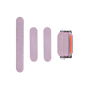 For iPhone 15, 15 Plus Side Button Set (4 Pcs) Pink