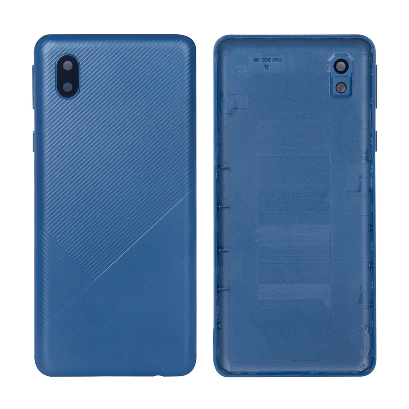 Samsung Galaxy A01 Core A013F Back Cover Blue With Lens (OEM)