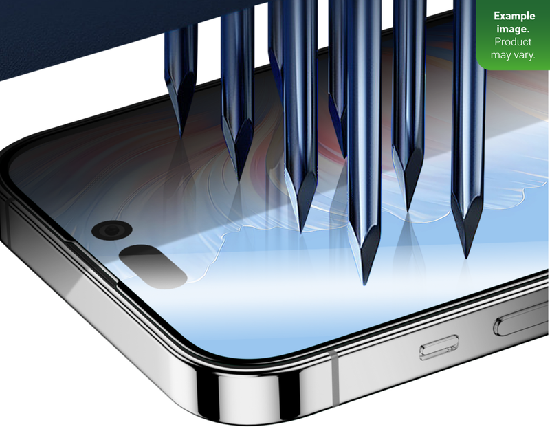 Rixus Para iPhone SE (2020) Cristal Templado Borde Curvo