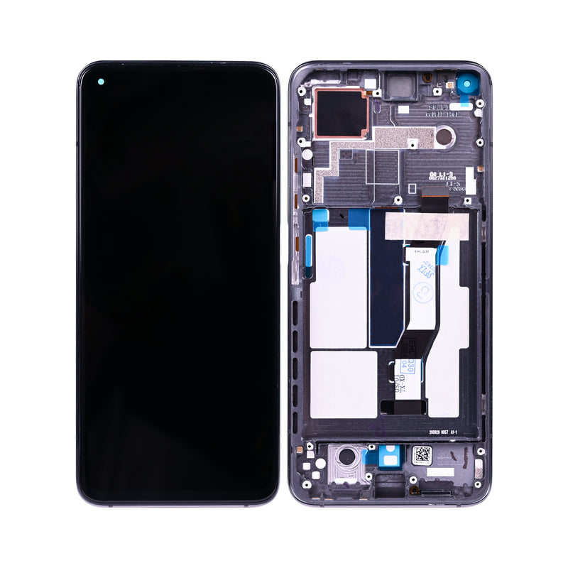 Xiaomi Mi 10T 5G, Mi 10T Pro 5G Display and Digitizer With Frame Cosmic Black OEM