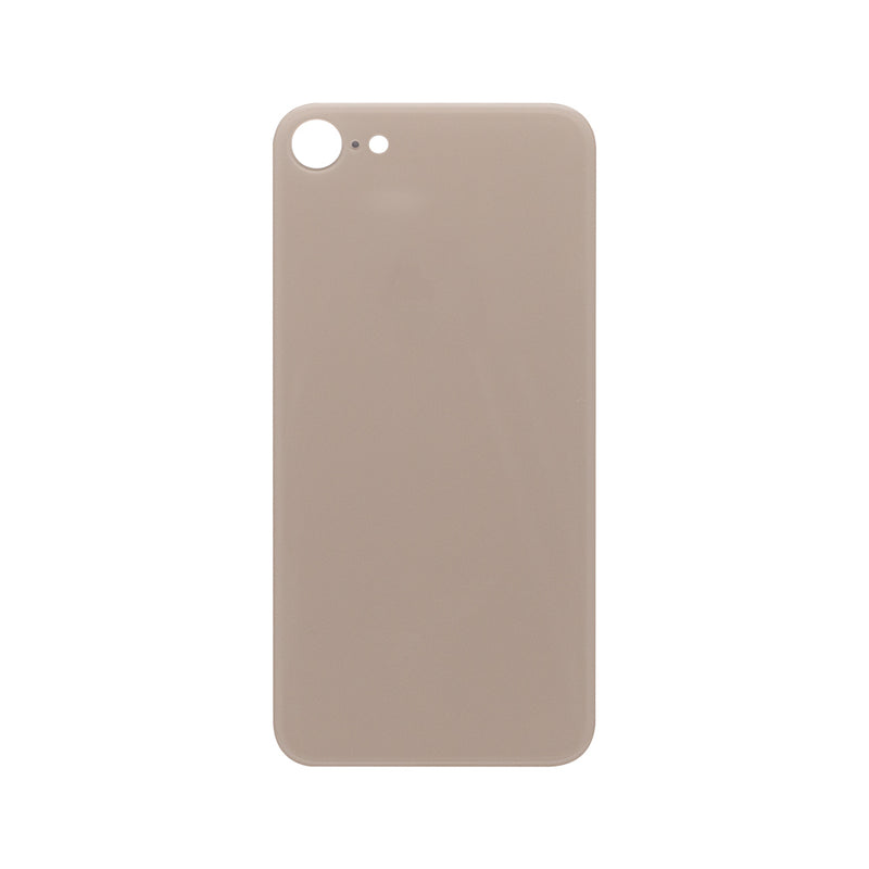 Pour iPhone 8 Extra Glass Gold (Cadre de l'appareil photo élargi)