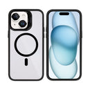 Rixus Classic 03 Case With MagSafe For iPhone 15 Black