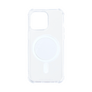 Rixus For iPhone 13 Pro Max Anti-Burst Case With Magsafe Transparent