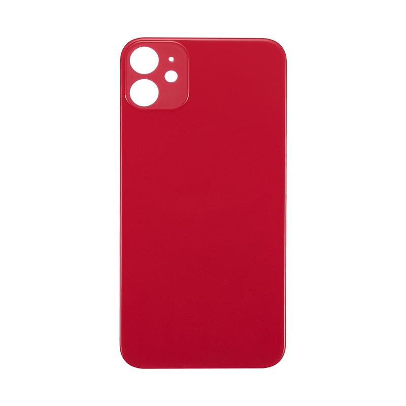 For iPhone 11 Extra Glass Red (Enlarged camera frame)