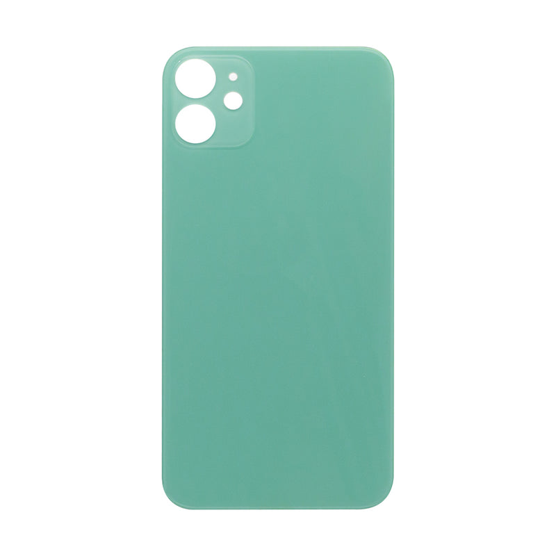 For iPhone 11 Extra Glass Green (Marco de la cámara ampliado)