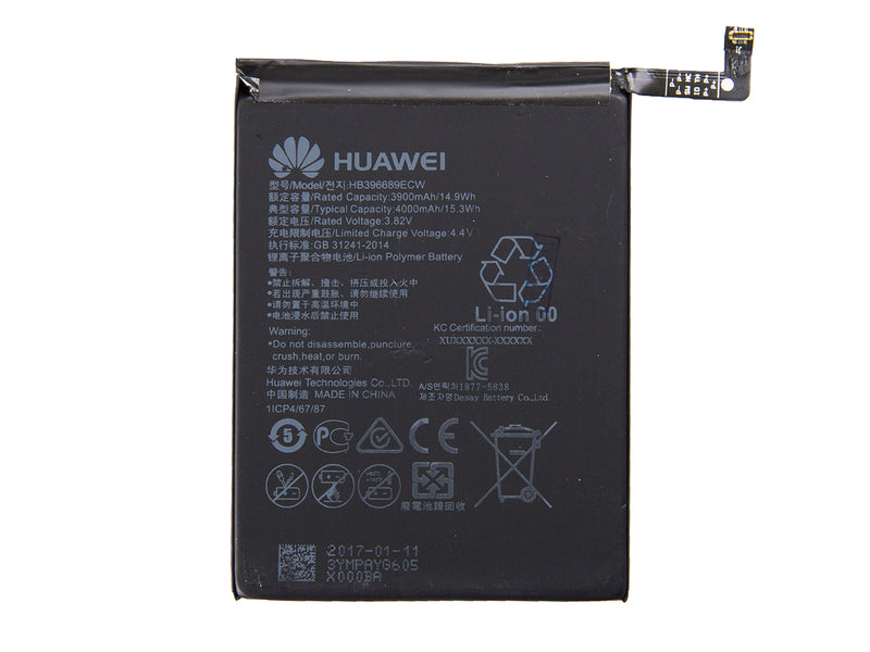 Batería Huawei Mate 9, Mate 9 Pro, Y7 (2019), Y9 (2019/18), P40 Lite E HB396689ECW (OEM)