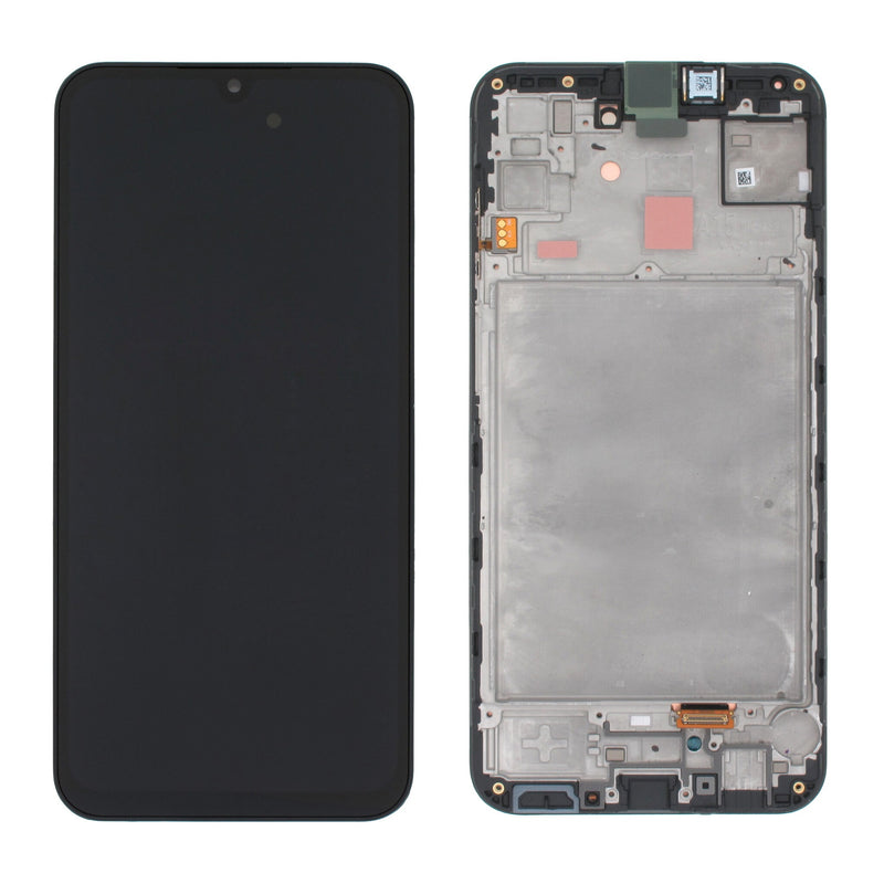 Samsung Galaxy A15 A155F, A15 5G A156B Display And Digitizer With Frame Black Service Pack