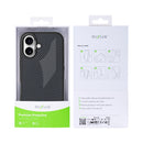 Rixus Mag Carbon With MagSafe For iPhone 16 Plus Titanium Black