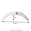 For Xiaomi E-Scooter Front Fender White
