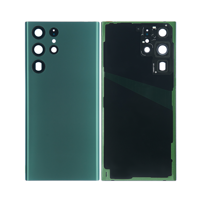 Samsung Galaxy S22 Ultra S908B Back Cover Green With Lens (OEM)