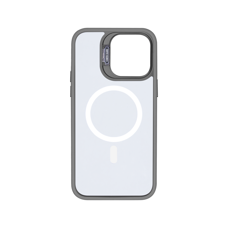 Rixus Classic 03 Case With MagSafe For iPhone 15 Titanium Grey