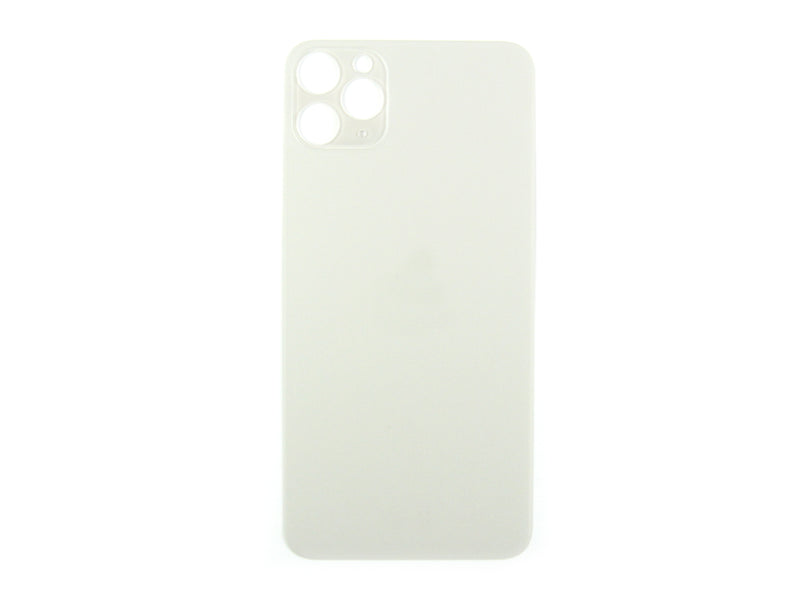 Pour iPhone 11 Pro Max Extra Glass Silver (Cadre de l'appareil photo élargi)