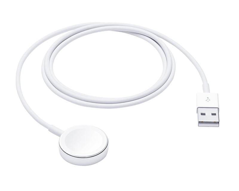 Apple Câble de charge USB-A vers magnétique 100 cm pour montre blanc (MX2E2ZM/A)