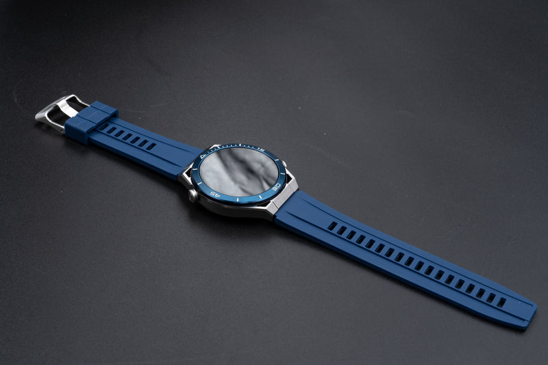 DTNO 1 DT Ultra Mate Smart Watch Silver/ Blue