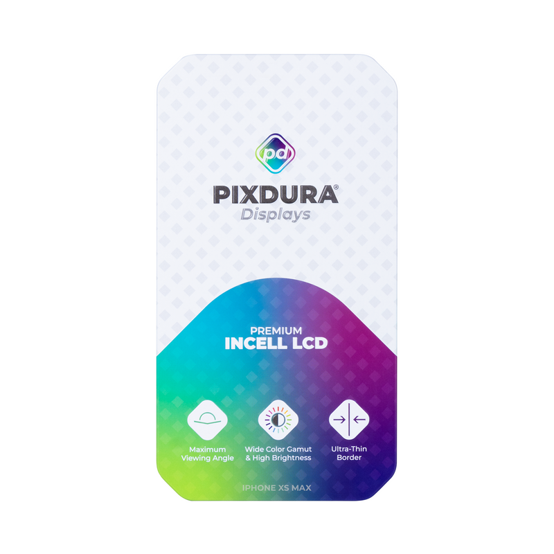 PIXDURA Para iPhone XS Max Pantalla Y Digitalizador In-Cell Premium