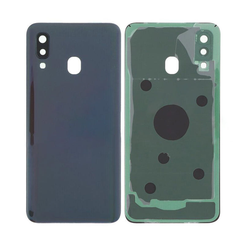 Samsung Galaxy A40 A405F Back Cover Black With Lens (OEM)