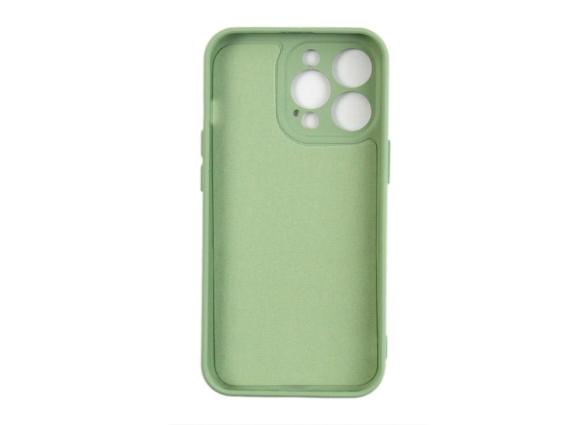 Rixus Coque TPU souple pour iPhone 13 Pro Matcha