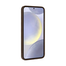 Rixus Mag Carbon With MagSafe For Samsung Galaxy S25 Plus S936B Brown