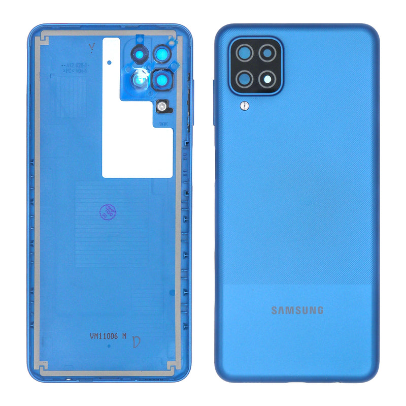 Samsung Galaxy A12 Nacho A127F Back Cover Blue With Lens (OEM)