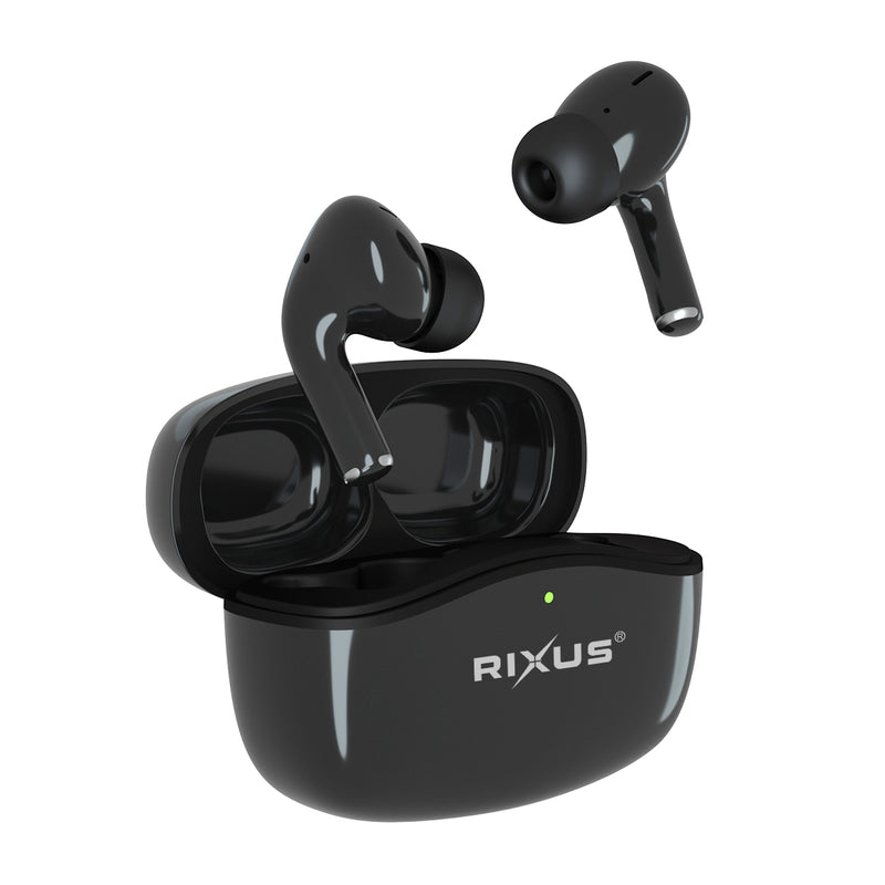 Rixus RXBT809B Crystal Clear Noise Cancelling Wireless Headset Black