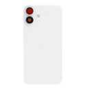 For iPhone 16 Extra Glass With NFC, Enlarged Camera Frame White