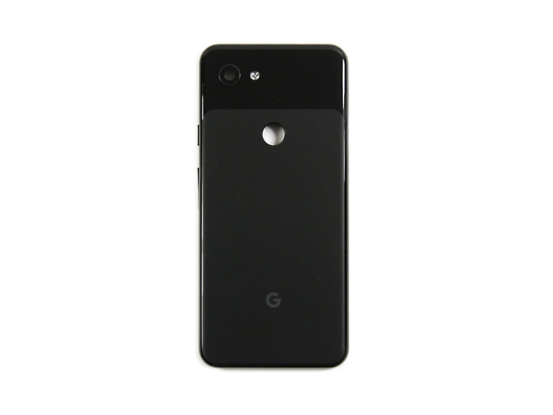 Google Pixel 3a Tapa trasera Solo Negro (+Lente) (OEM)