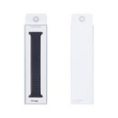 For Apple Watch 42mm, 44mm, 45mm, 49mm Magnetic Silicone Band Double Color Black/Gray Retail Box