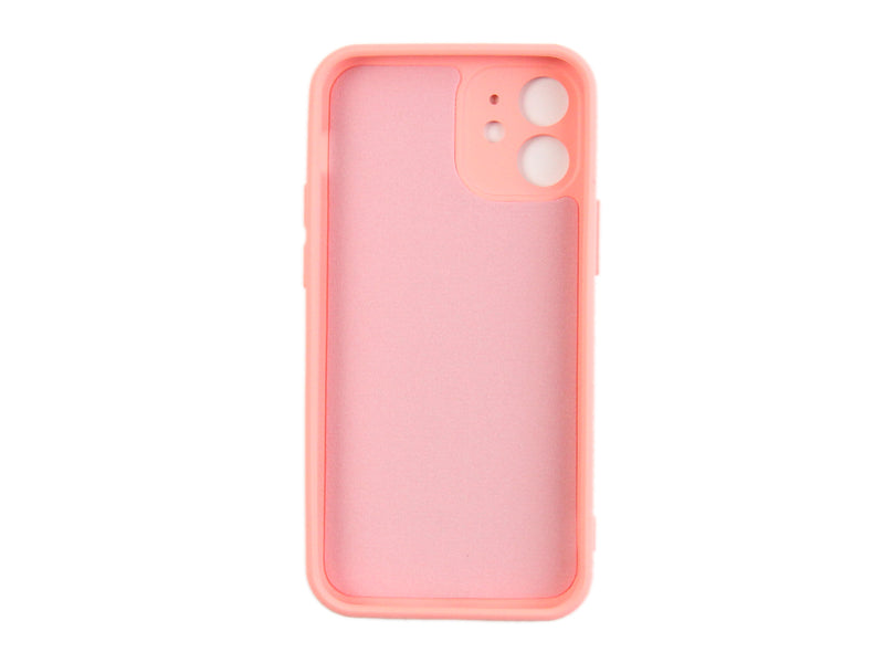 Rixus Para Funda de TPU suave para iPhone 12 Mini Rosa