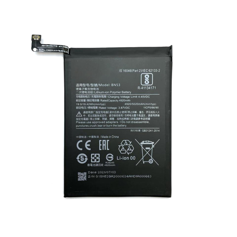 Batterie Xiaomi Redmi Note 9 Pro, Redmi Note 10 Pro (OEM)