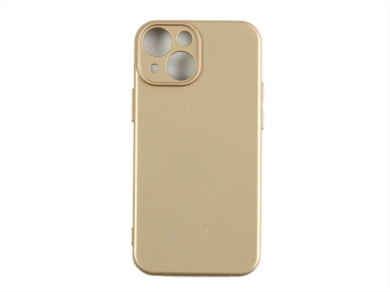 Rixus Coque pour iPhone 13 Mini en TPU souple Or