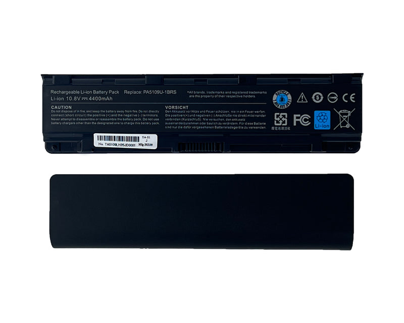 Batería Portátil Toshiba 5109 Negra (10,8V/4400mAh)