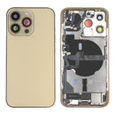 For iPhone 13 Pro Complete Housing incl. All Small Parts Without Battery & Back Camera Gold