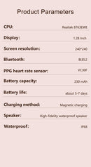 Linewear LW105 Smart Watch Silver