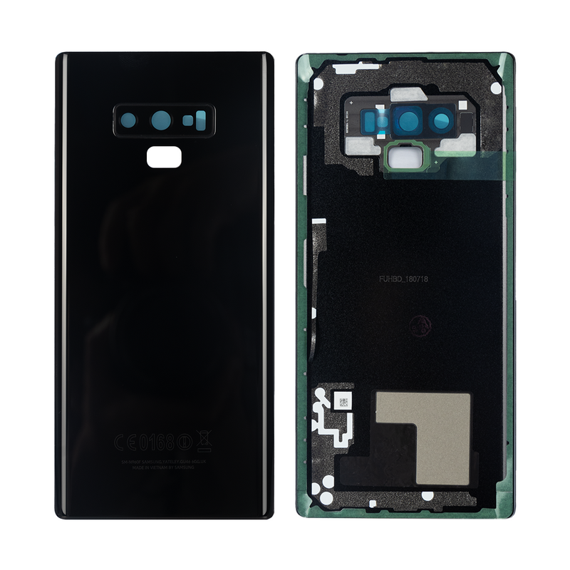 Samsung Galaxy Note 9 N960F Back Cover Midnight Black With Lens (OEM)