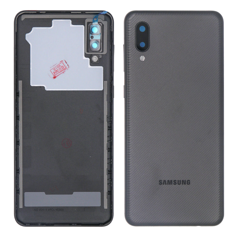 Samsung Galaxy A02 A022F Back Cover Black With Lens (OEM)