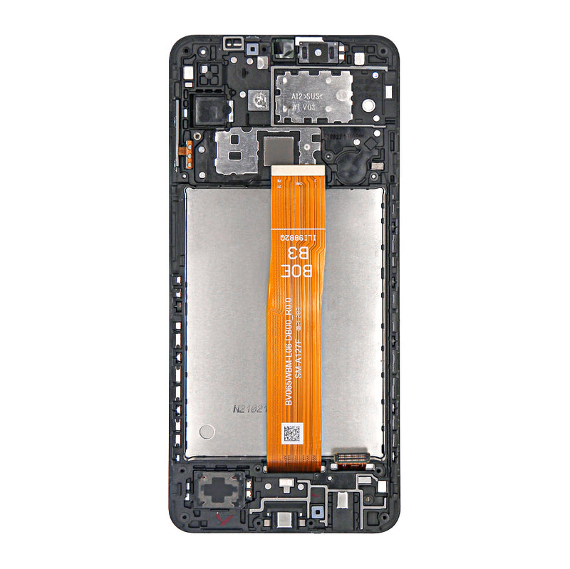 Samsung Galaxy A12s (Nacho) A127F Display And Digitizer With Frame Service Pack