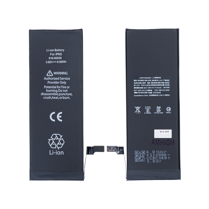 Pour iPhone 6S Batterie avec puce ZY