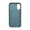 Rixus For iPhone 16 Plus Soft TPU Phone Case With MagSafe Dark Green