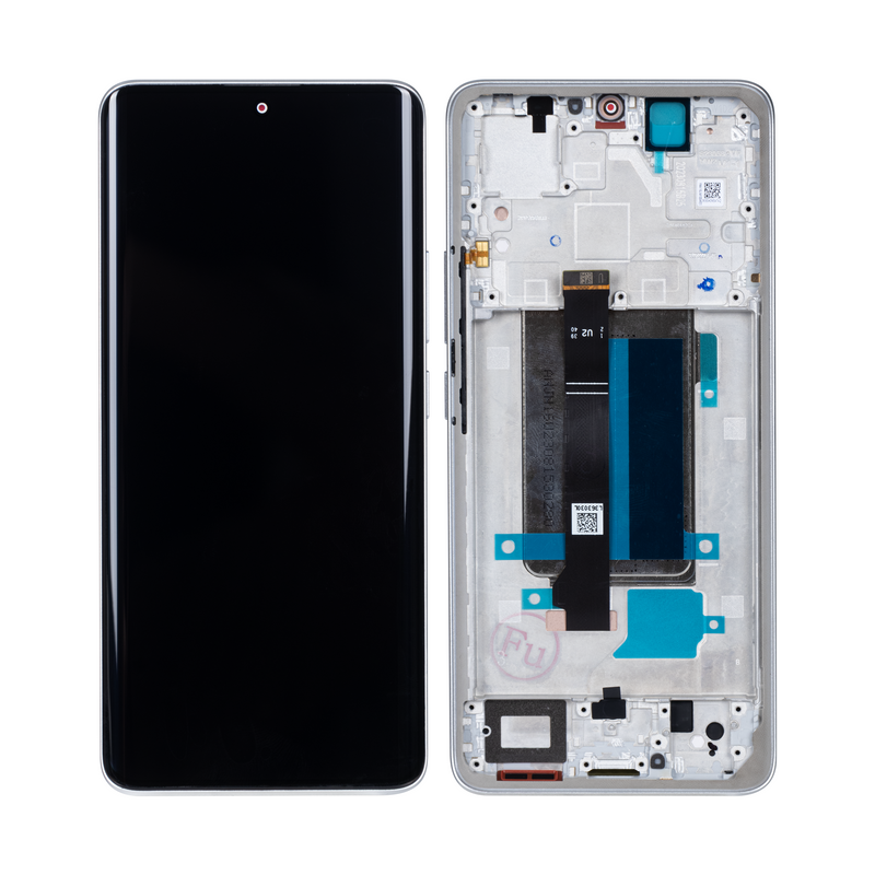 Xiaomi Redmi Note 13 Pro Plus 5G (23090RA98G) Display And Digitizer With Frame White OEM