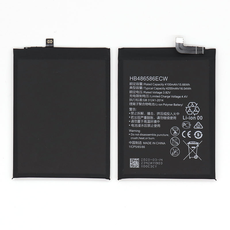 Huawei Mate 30, P40 Lite Batterie HB486586ECW (OEM)