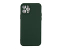 Rixus For iPhone 12 Pro Soft TPU Phone Case Dark Green
