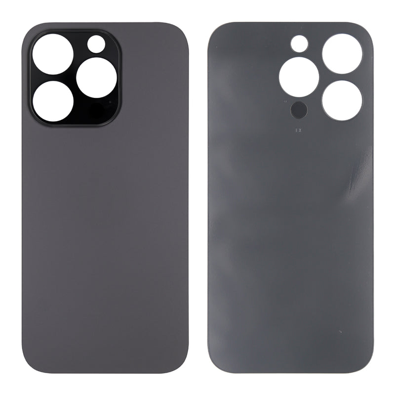 Para iPhone 14 Pro Extra Glass Space Negro (Marco de cámara ampliado)