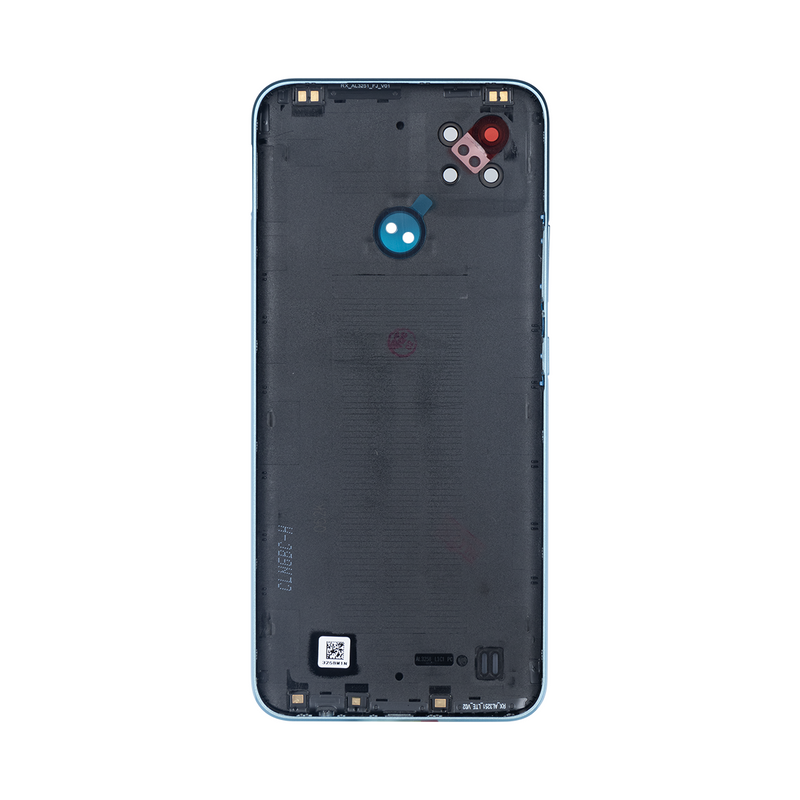 Realme C21 RMX3201 Coque arrière Cross Blue (+Lentilles)