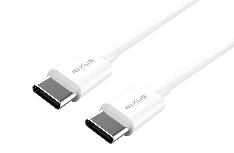 Rixus RXLC26 Universal USB-C Charger White