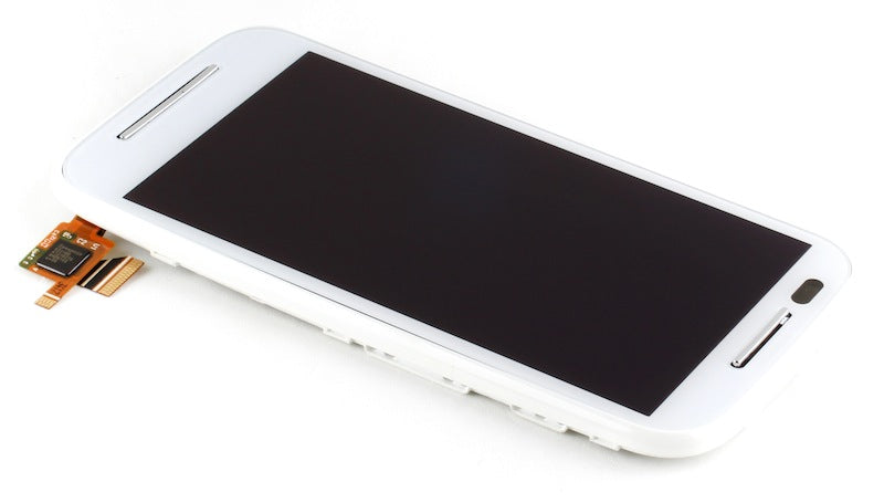 Motorola Moto E Ecran et Numériseur Complet Blanc