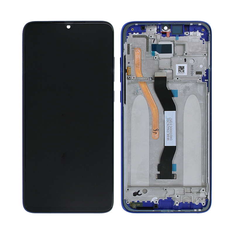 Xiaomi Redmi Note 8 Pro Ecran et Digitizer avec Cadre Bleu