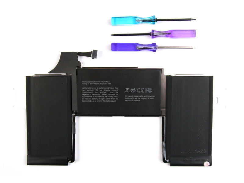 Pour MacBook Air 13" A1932, A2179 (2018, 2019, 2020) Batterie (A1965)